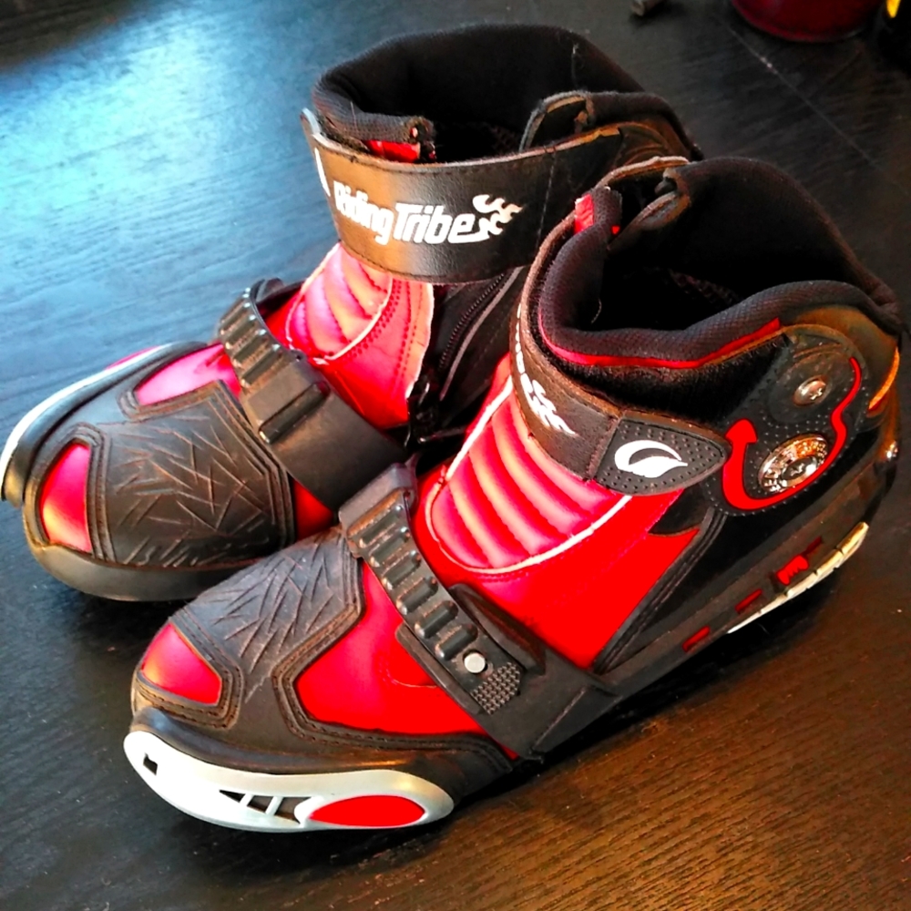 Unisex Riding Tribe Motorcycle Boots